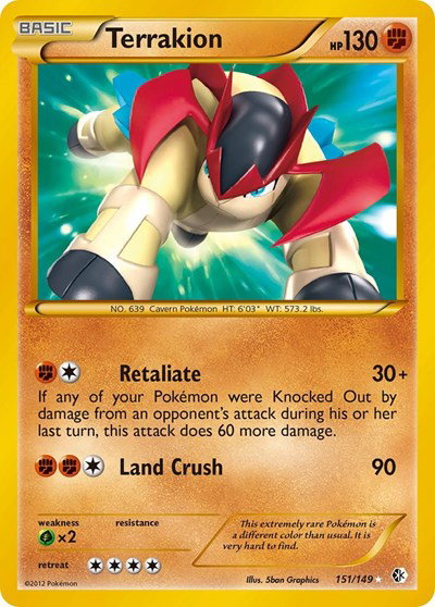 Terrakion 151 — Boundaries Crossed