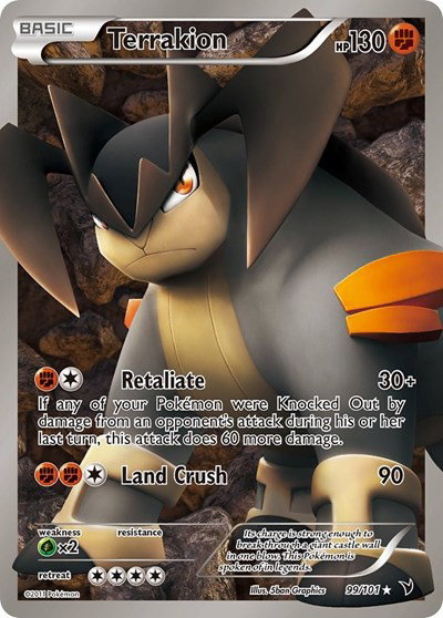 Terrakion (99 Full Art) 