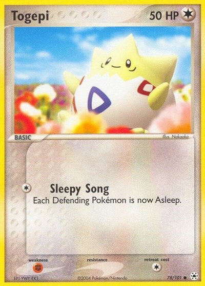 Togepi 78 — EX Hidden Legends