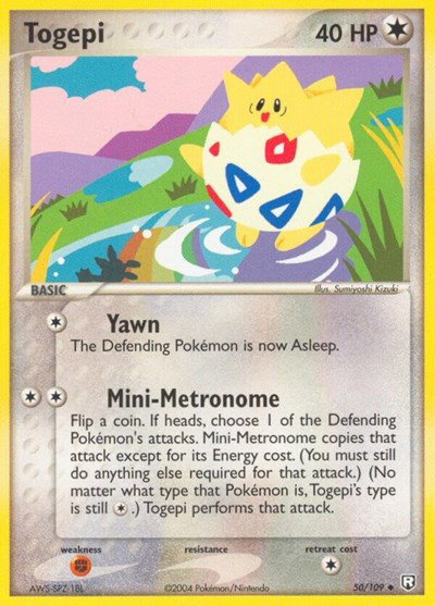 Togepi 50 — EX Team Rocket Returns