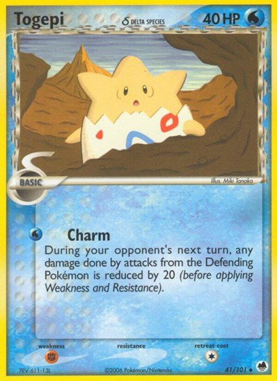Togepi (Delta Species) 41/101 — EX Dragon Frontiers