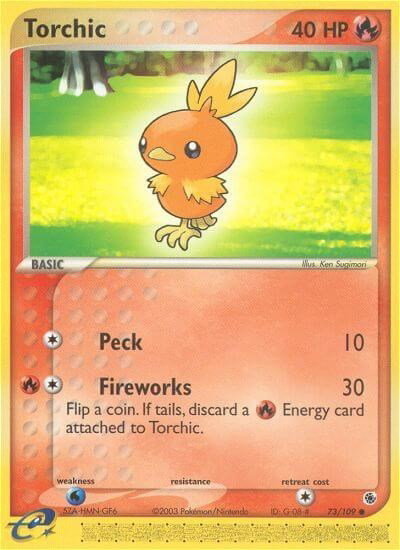 Torchic (73) 73 — EX Ruby & Sapphire