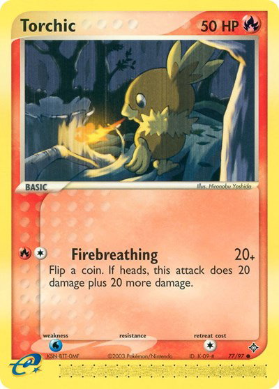 Torchic 77 — EX Dragon