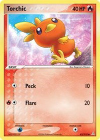 Torchic 83 — EX Holon Phantoms