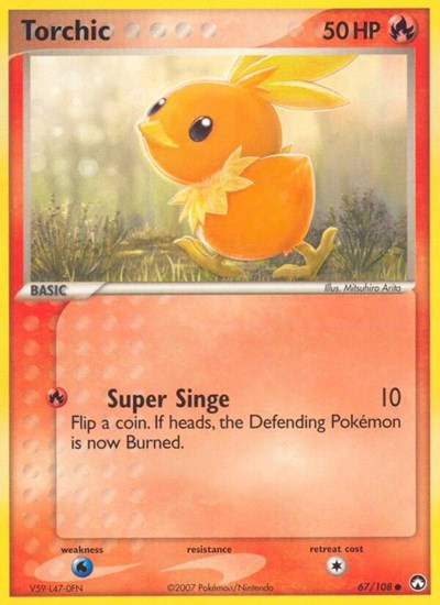 Torchic 67 — EX Power Keepers