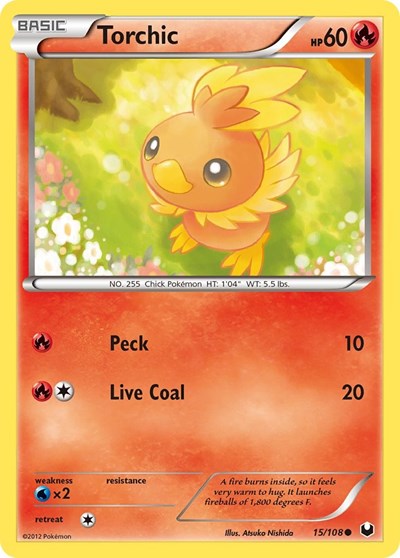 Torchic (15) 15 — Dark Explorers