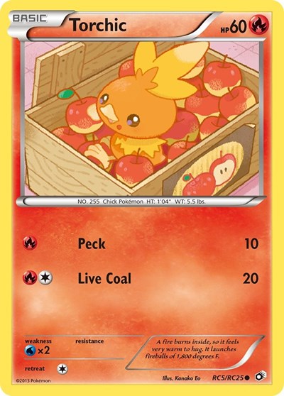 Torchic RC5 — Legendary Treasures: Radiant Collections