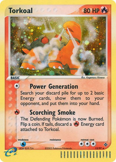 Torkoal 12 — EX Dragon