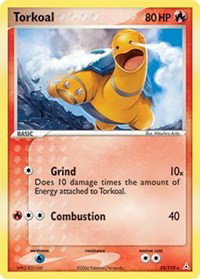 Torkoal 33 — EX Holon Phantoms