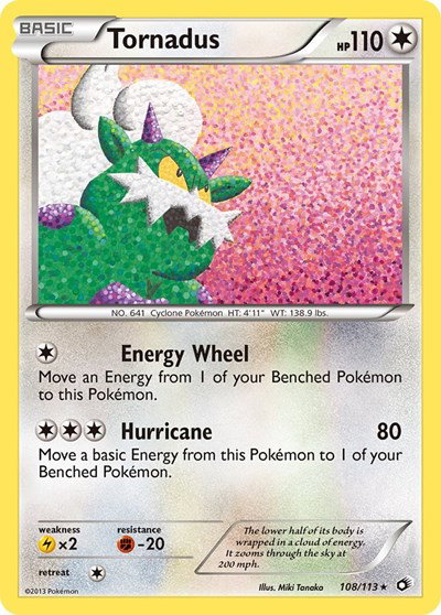 Tornadus 108 — Legendary Treasures