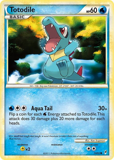 Totodile 74 — Call of Legends