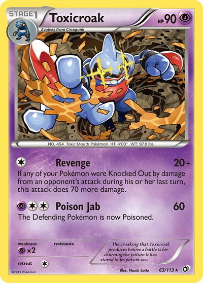 Toxicroak 63 — Legendary Treasures