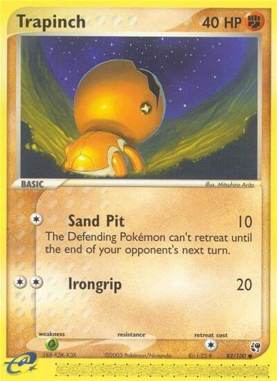 Trapinch 82 — EX Sandstorm