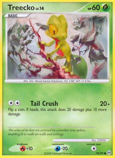 Treecko (78) 78/99 — Platinum Arceus