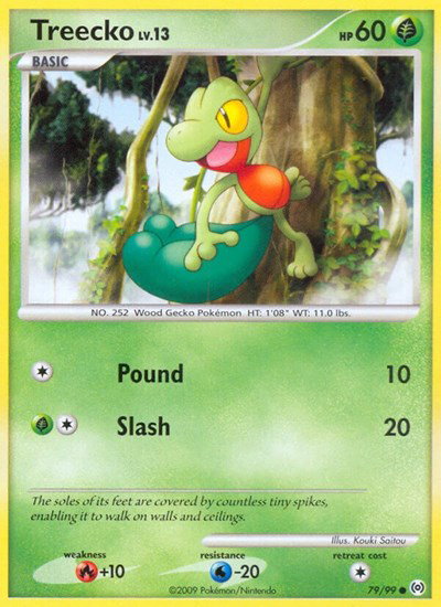 Treecko (79) 79/99 — Platinum Arceus