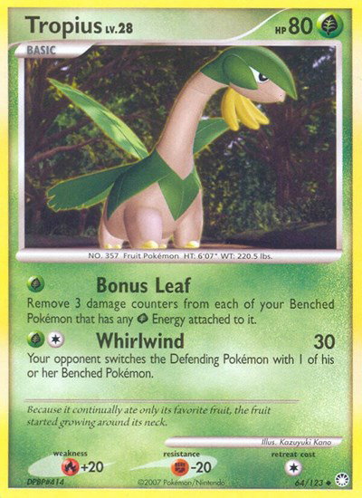 Tropius 64 — Mysterious Treasures