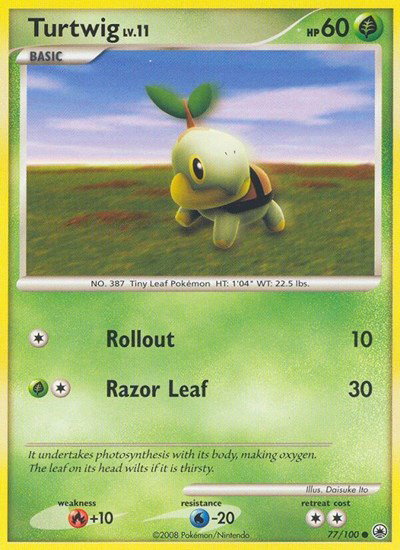 Turtwig (77) 77 — Majestic Dawn