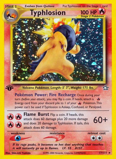 Typhlosion 17 — Neo Genesis