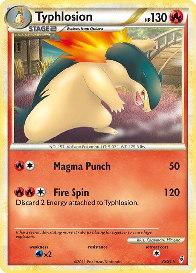 Typhlosion 35 — Call of Legends