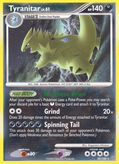Tyranitar 30 — Stormfront