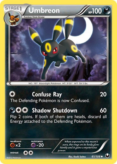 Umbreon (61) 61 — Dark Explorers