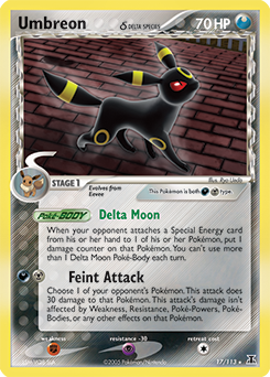 Umbreon (Delta Species) 17 — EX Delta Species