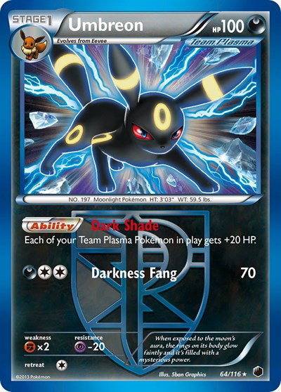 Umbreon (Team Plasma) 64 — Plasma Freeze