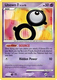 Unown [B] 66 — Diamond and Pearl