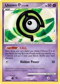 Unown [C] 67 — Diamond and Pearl