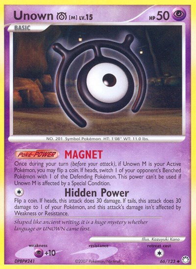 Unown [M] 66 — Mysterious Treasures