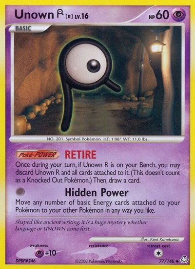 Unown (R) 77 — Legends Awakened