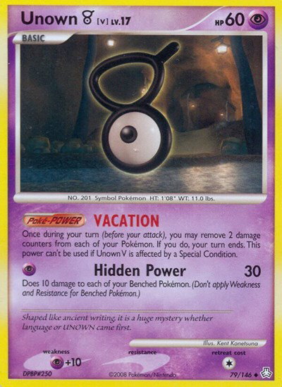 Unown (V) 79 — Legends Awakened