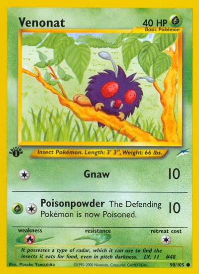 Venonat 90 — Neo Destiny