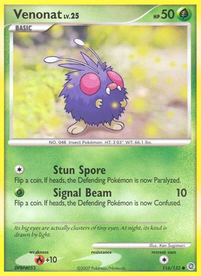 Venonat 116 — Secret Wonders
