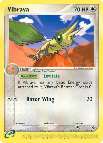 Vibrava (46) 46 — EX Dragon