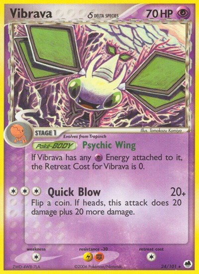 Vibrava 24/101 — EX Dragon Frontiers