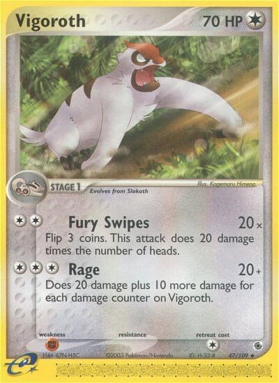 Vigoroth 47 — EX Ruby & Sapphire