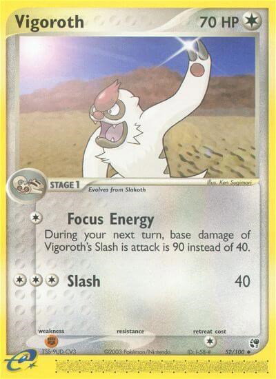 Vigoroth 52 — EX Sandstorm