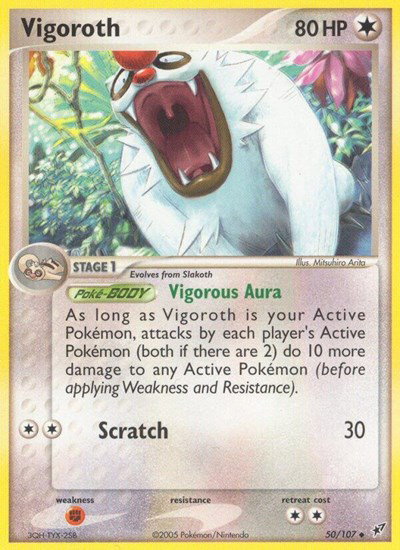 Vigoroth 50 — EX Deoxys