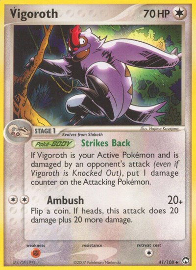 Vigoroth 41 — EX Power Keepers