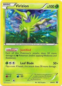 Virizion BW70 — Black and White Promos