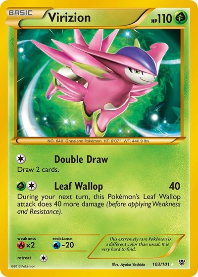 Virizion (Secret) 103 — Plasma Blast