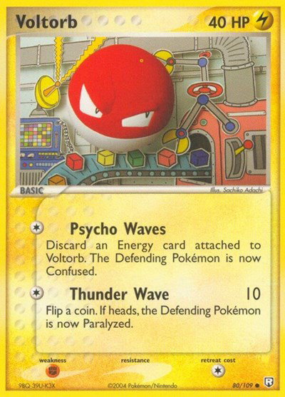 Voltorb 80 — EX Team Rocket Returns