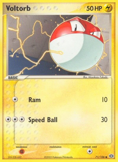 Voltorb 71 — EX Emerald