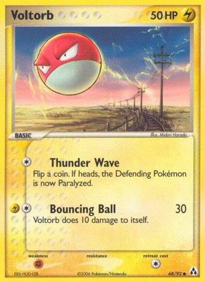 Voltorb 68 — EX Legend Maker