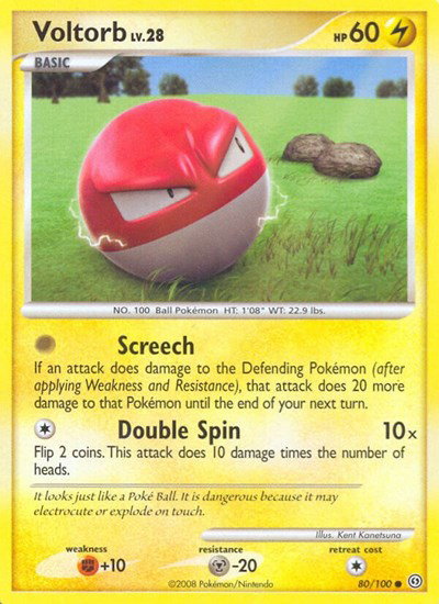Voltorb (80) 80 — Stormfront