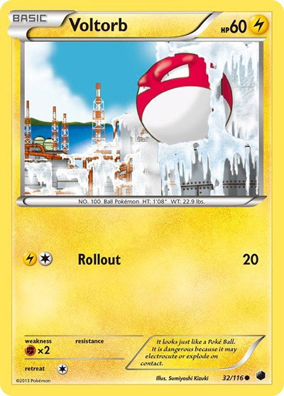 Voltorb 32 — Plasma Freeze