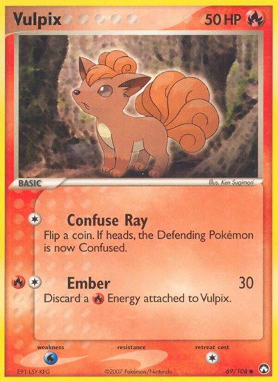 Vulpix 69 — EX Power Keepers