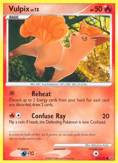 Vulpix 102 — Platinum