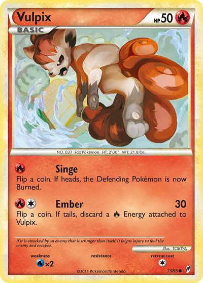 Vulpix 75 — Call of Legends